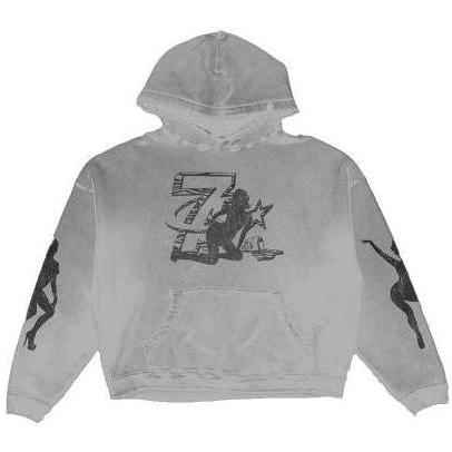 Triple Sevens x Booby Trap Trap Logo Hoodie Grey