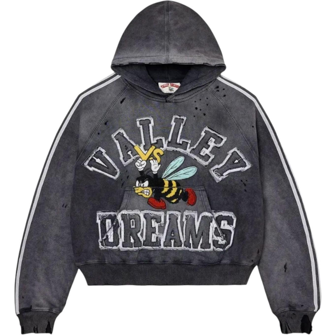 Vale Forever Anthem Pullover Hoodie Black Mono