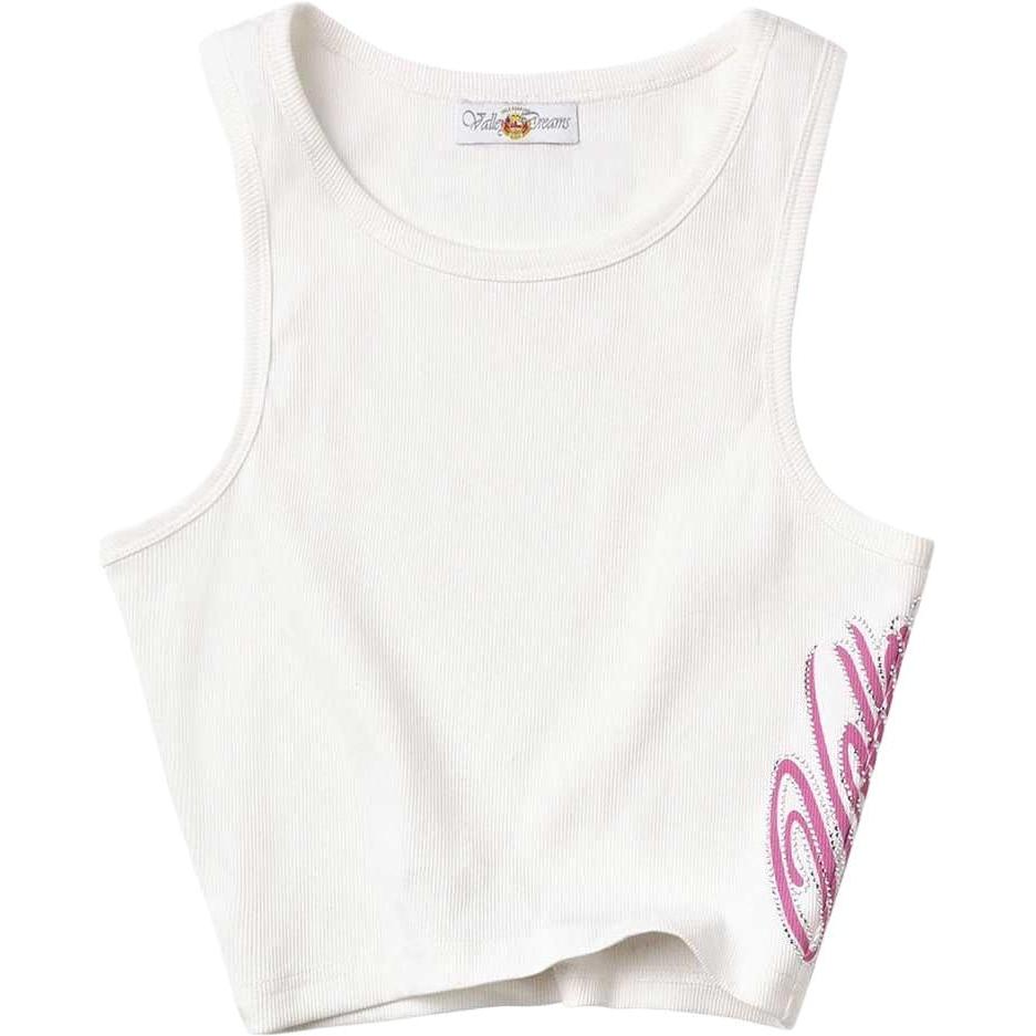 Vale Forever Bling Tank Top White