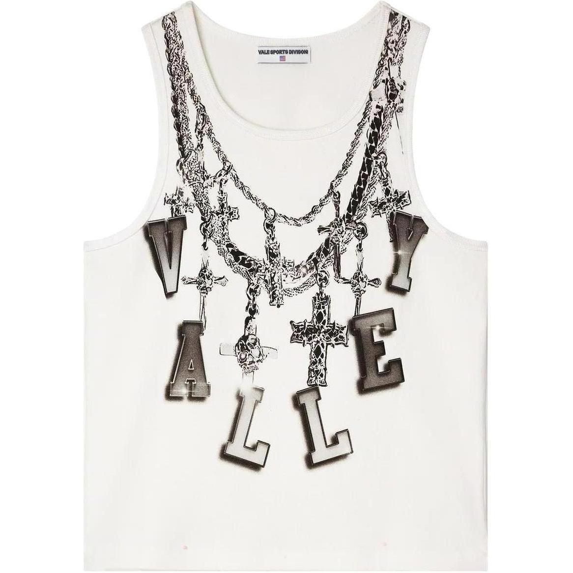 Vale Forever Chain Tank Top White