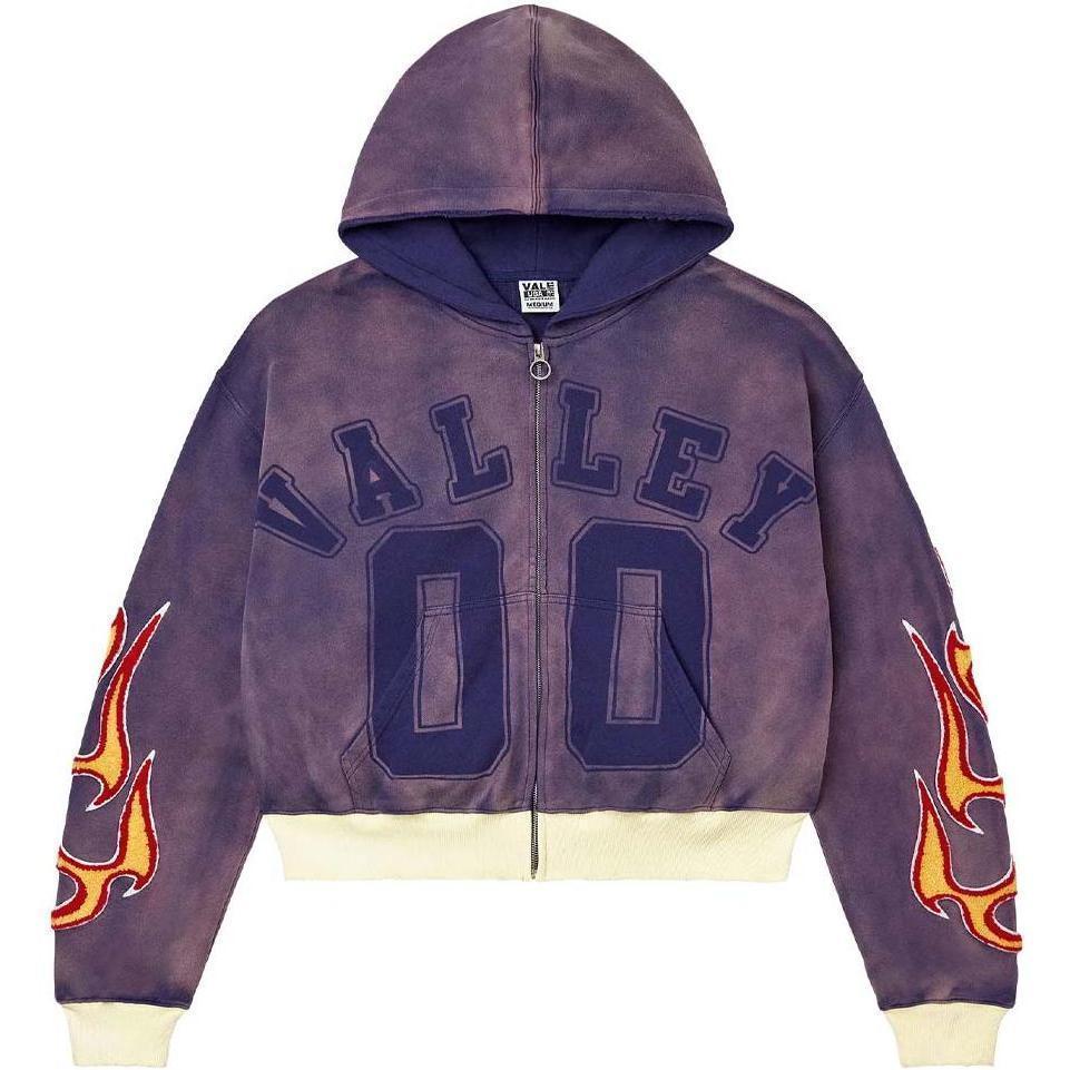 Vale Forever Chimera Zip Up Hoodie Blue