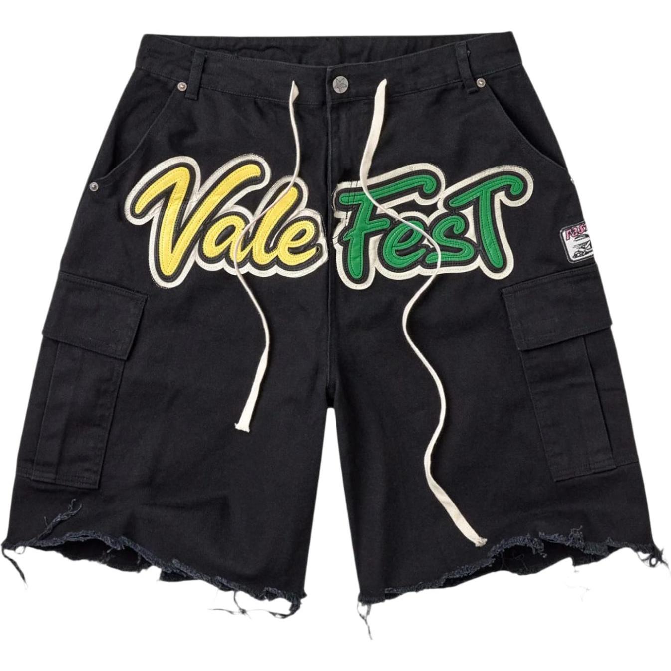 Vale Forever Fest Cargo Jorts Black