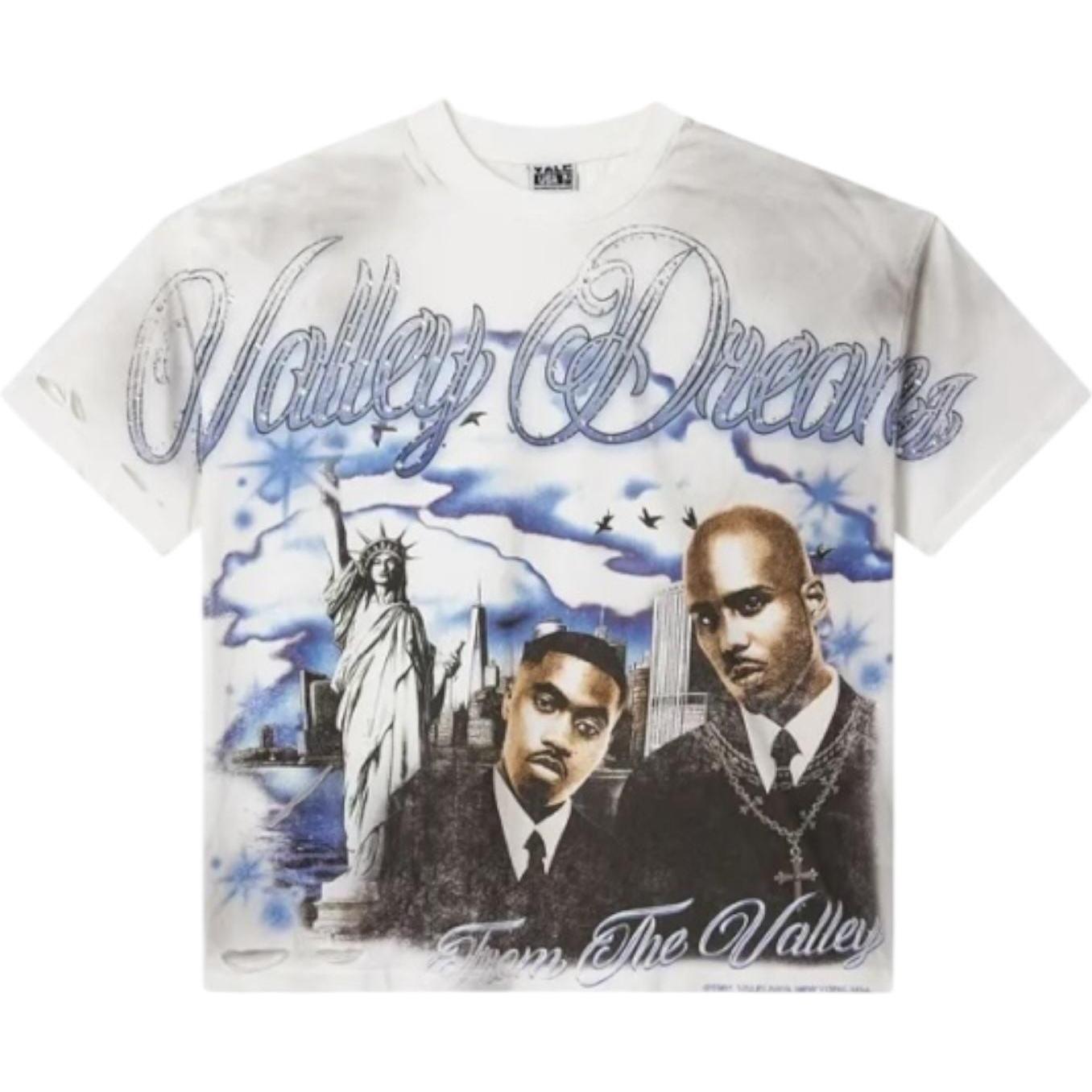 Vale Forever Godfather Bling Tee ''White/Blue/Jeweled"