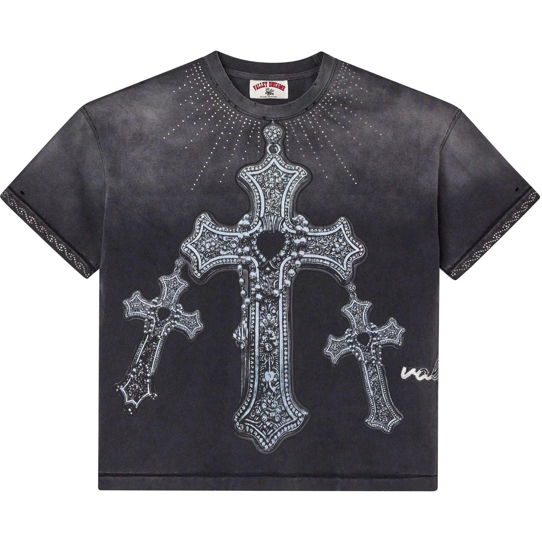 Vale Forever Pierced T-Shirt Black