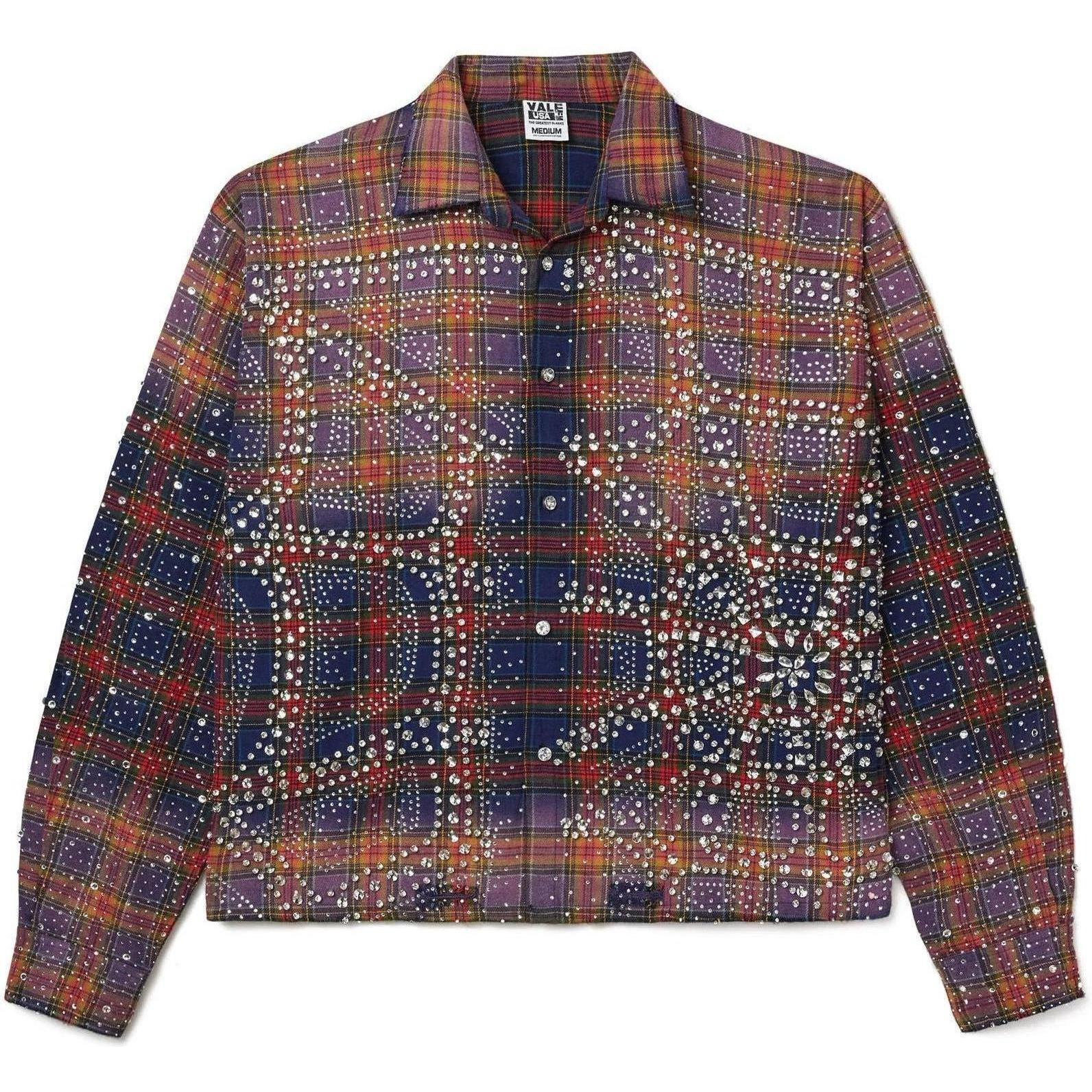 Vale Forever Purple Fever Crystal Flannel