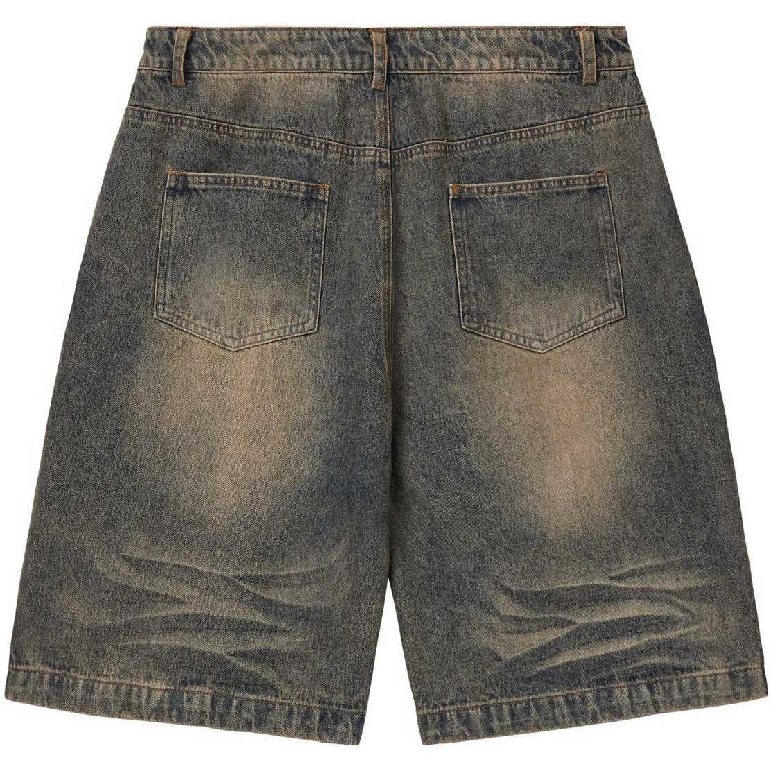 Vale Forever Skittle Denim Jean Shorts Blue