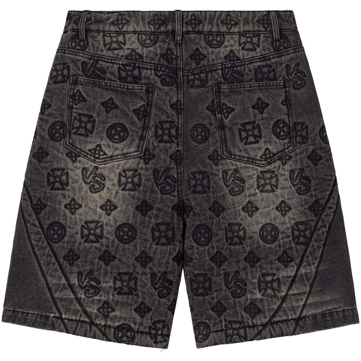 Vale Forever Spade Jean Shorts Black