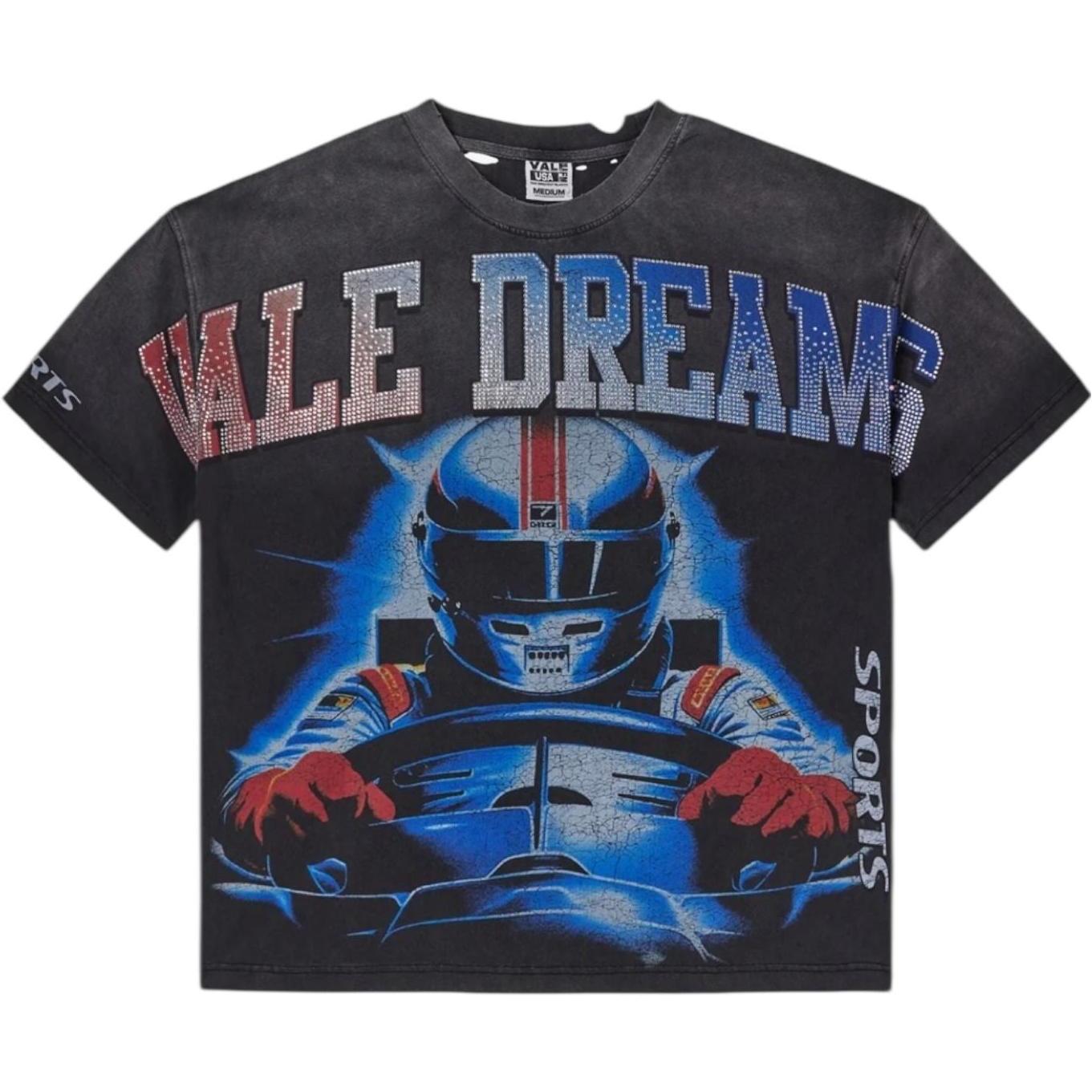 Vale Forever Speed Bling T-Shirt Black