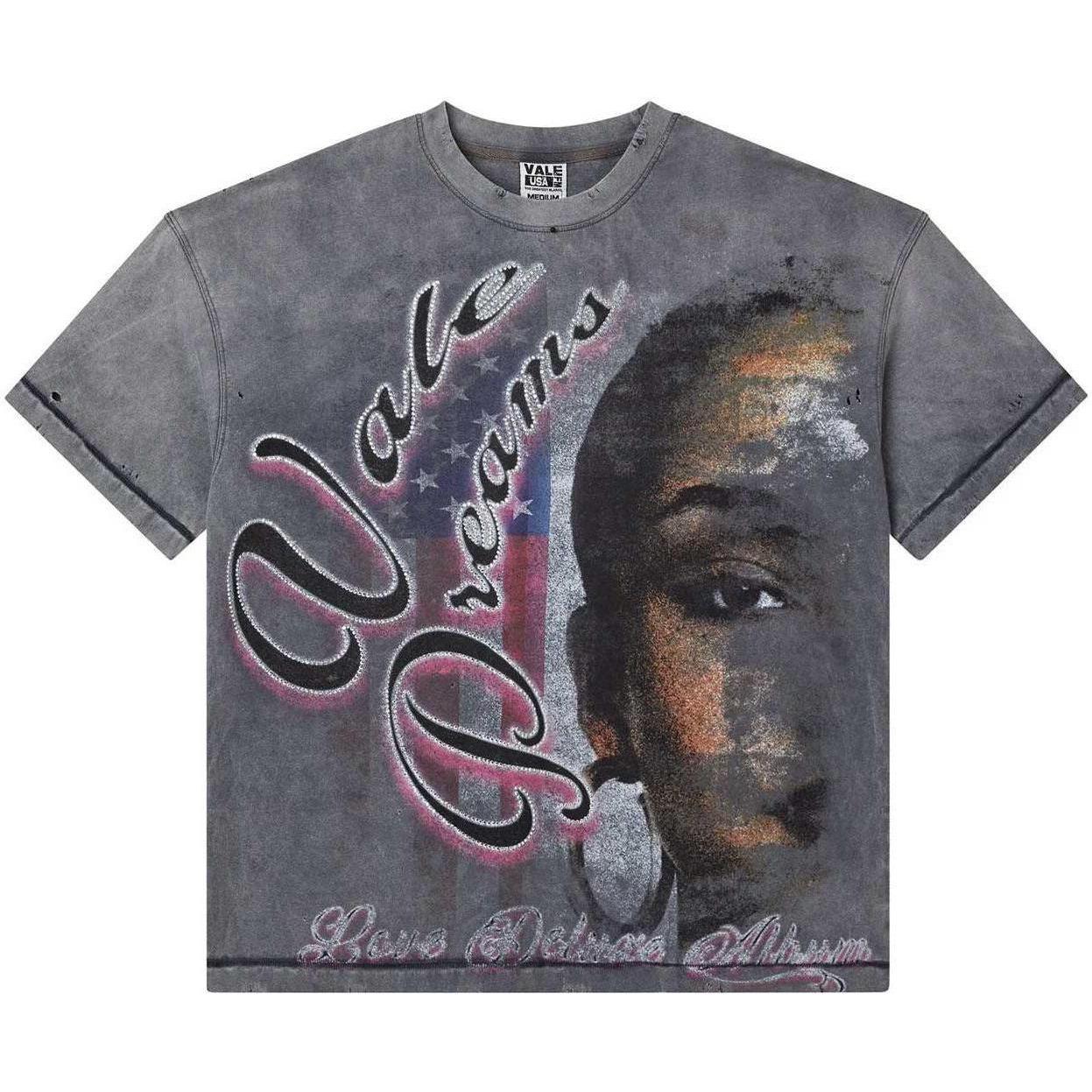 Vale Forever Taboo Bling Tee Grey