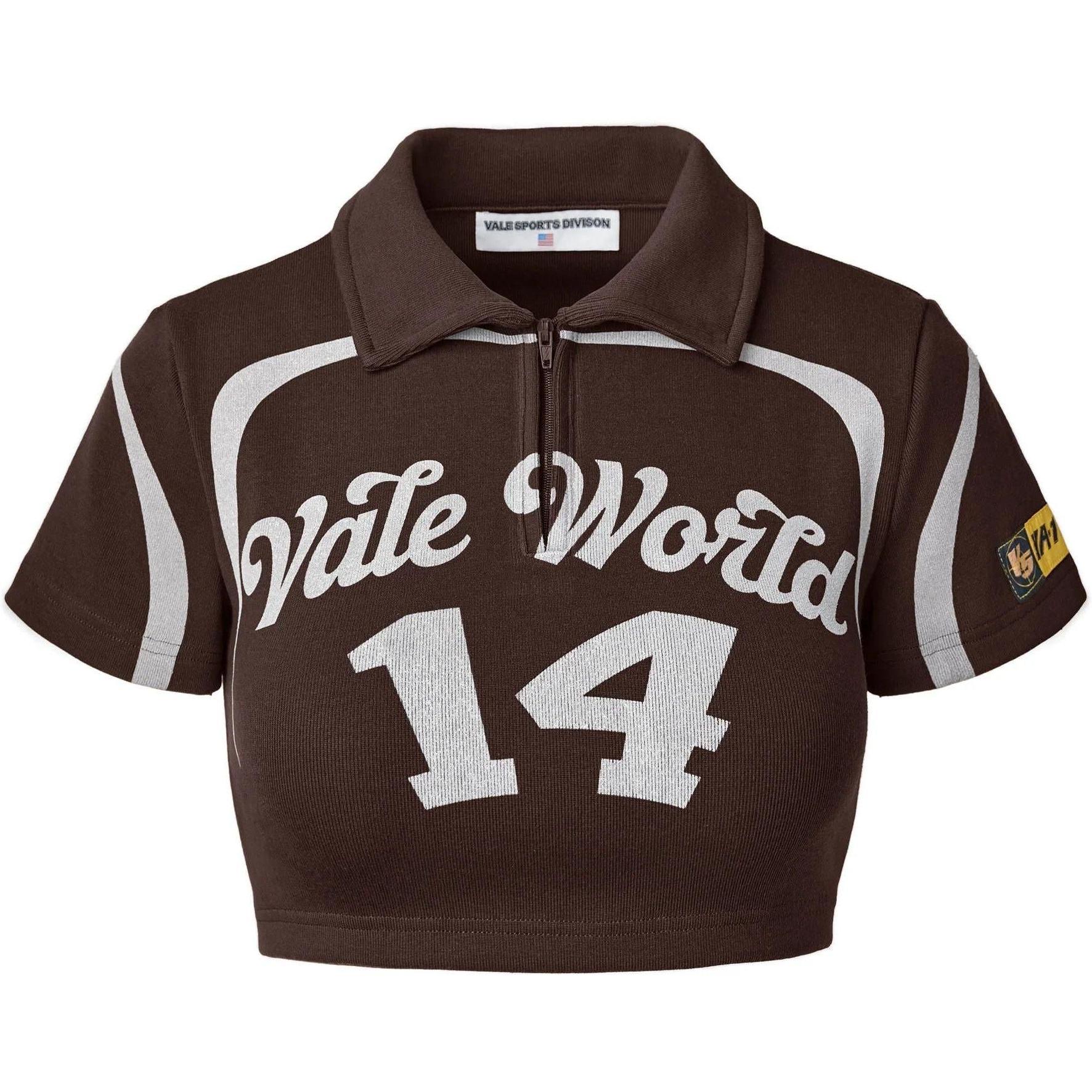 Vale Forever Women's 007 Berlin Rugby Top Brown