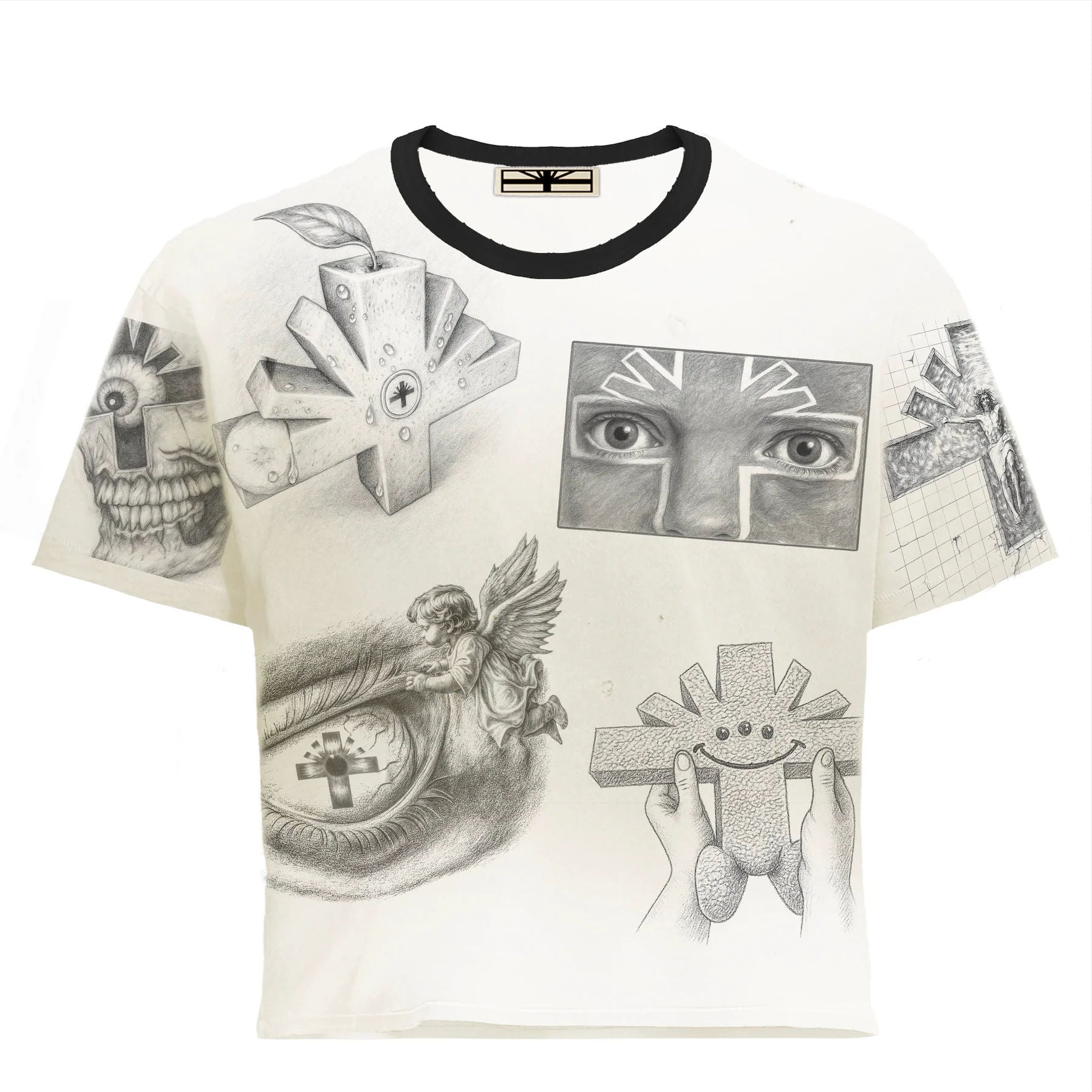 Vertabrae Mixed Feelings T-Shirt White