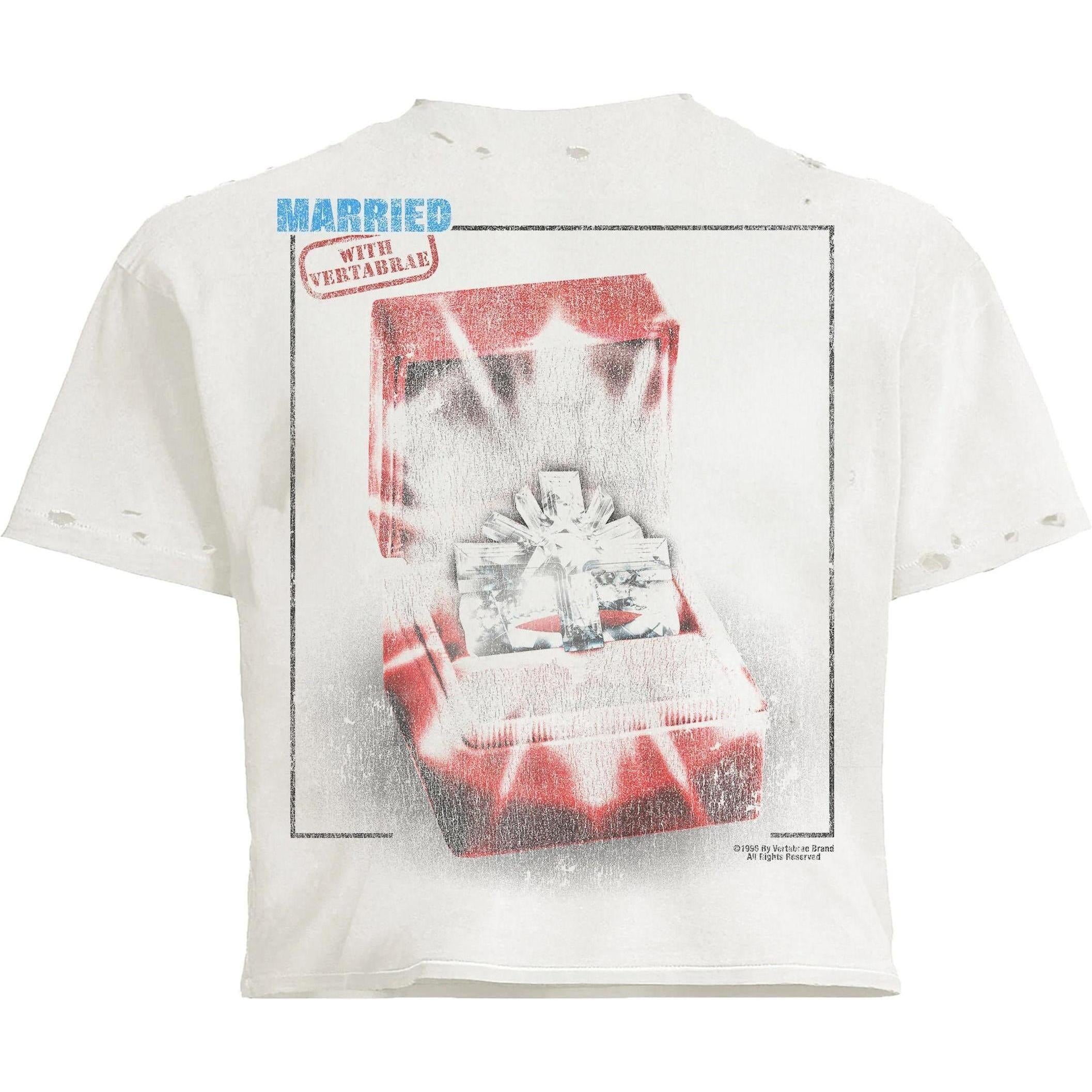 Vertabrae Mrs. Verty T-Shirt White