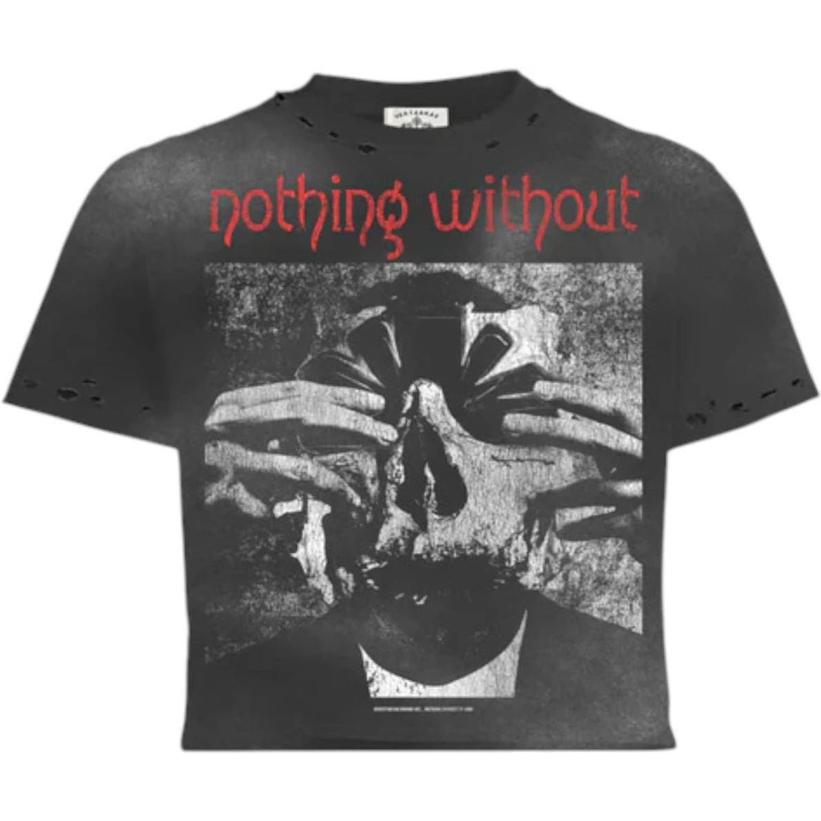 Vertabrae Pressure Point Tee Black