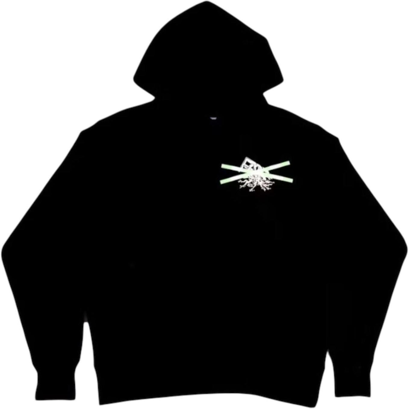 Virgil Abloh ICA "FOS" Hoodie Black