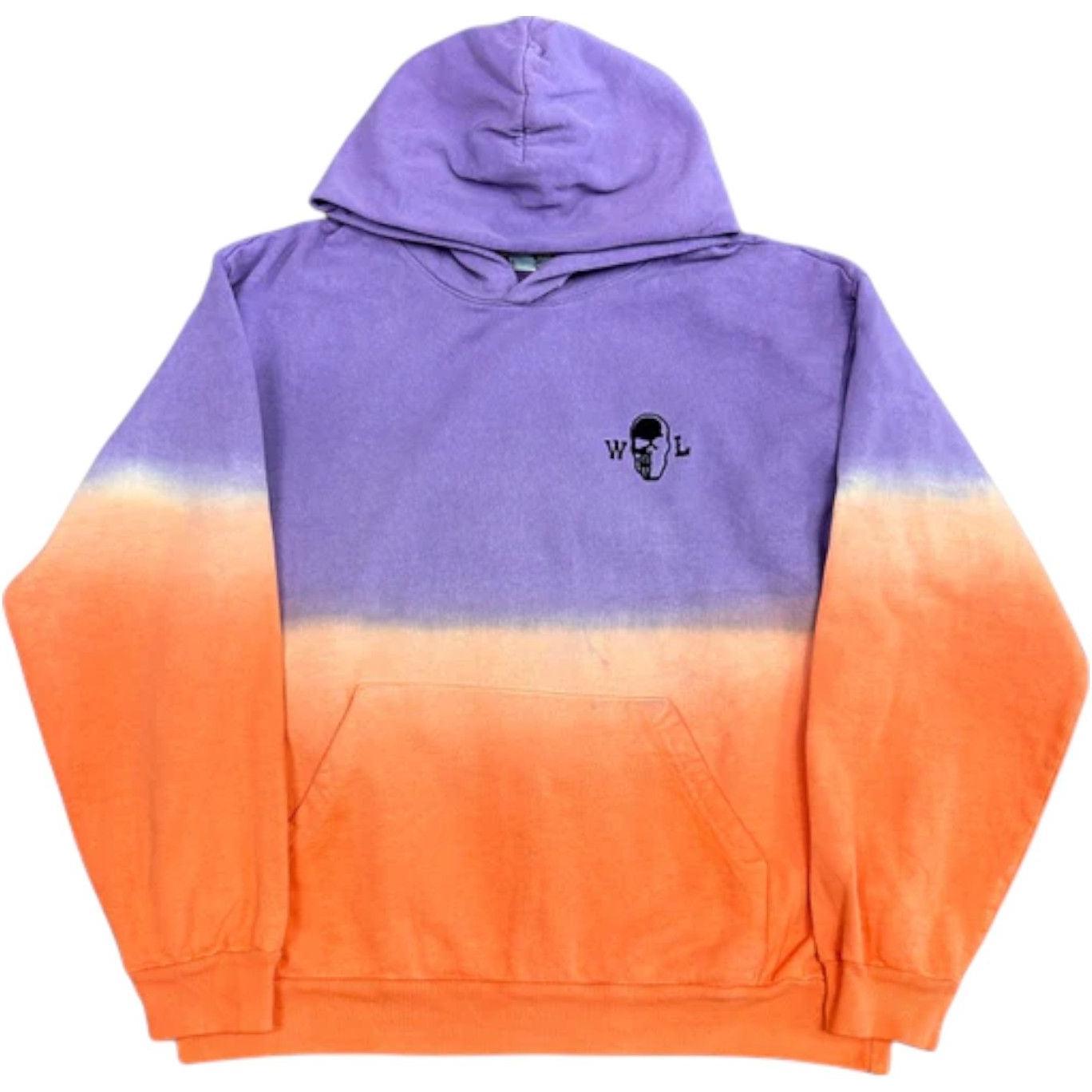 Warren Lotas The Singer Hoodie Purple Orange
