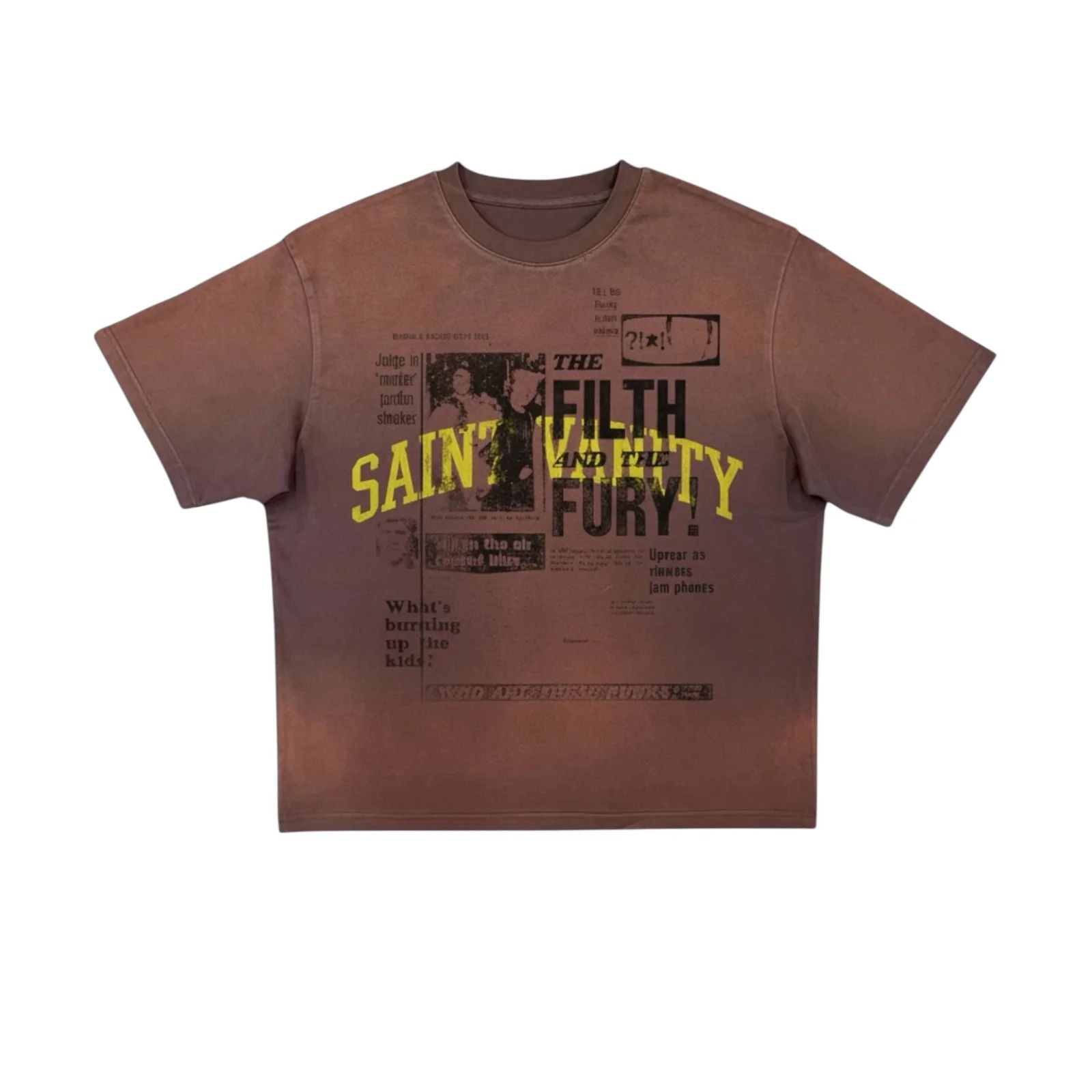 Saint Vanity Newspaper T-Shirt