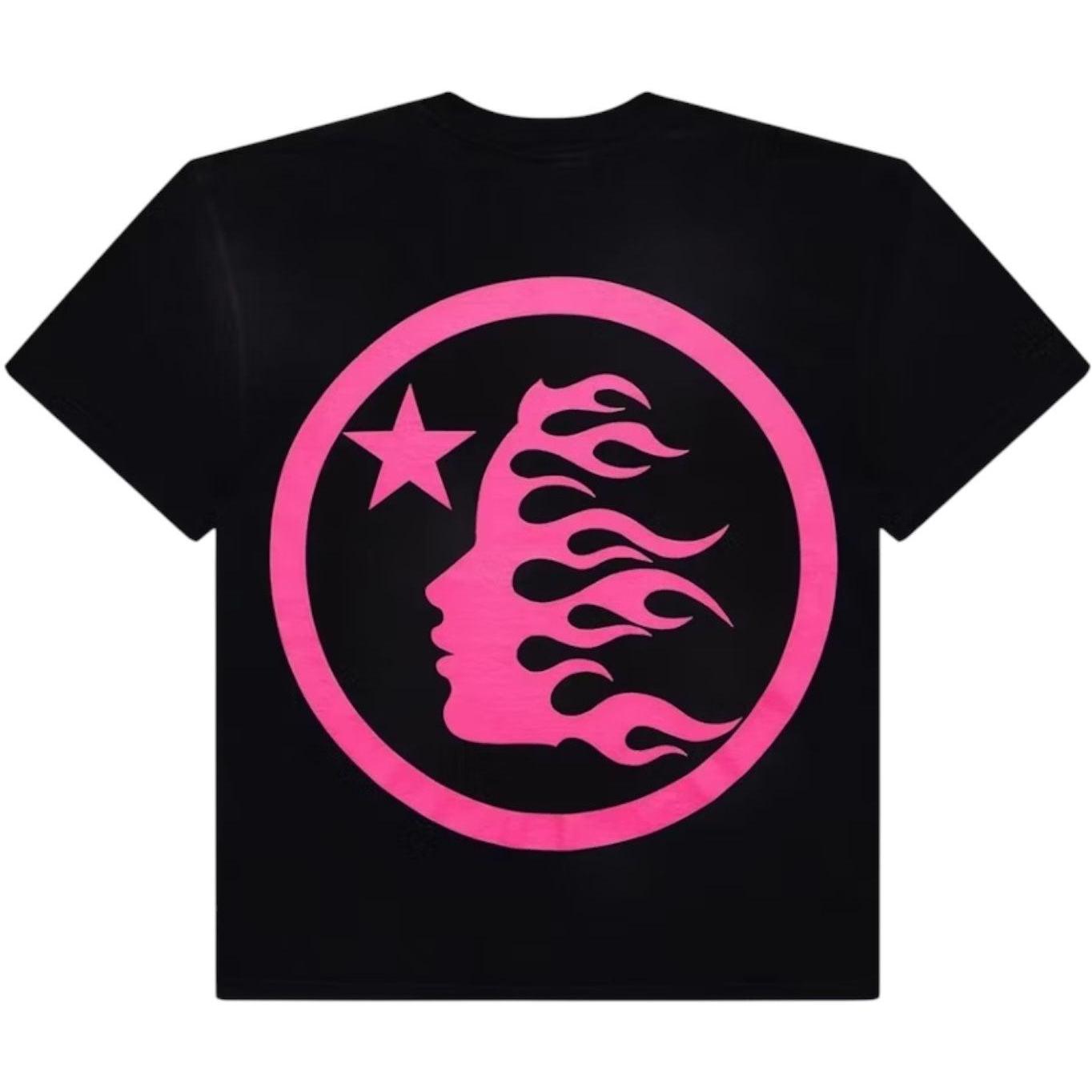Hellstar Classic T-shirt (Gel Print) Black/Pink