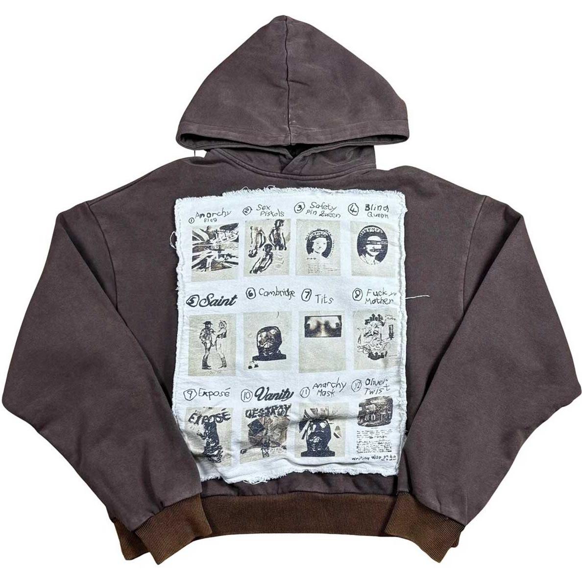 Saint Vanity Van Life Hoodie Brown