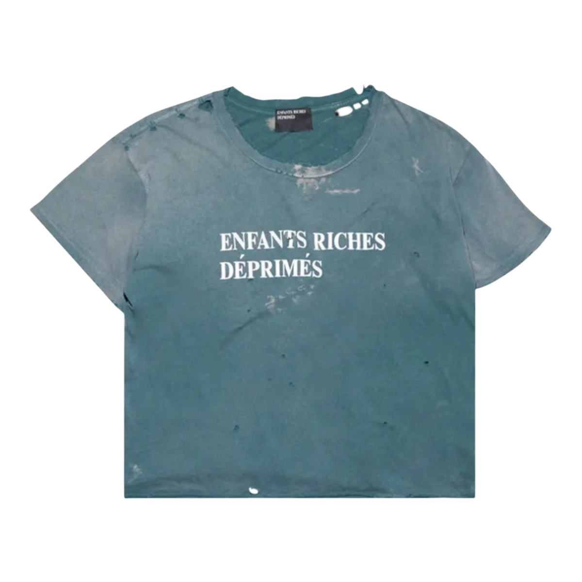 Enfants Riches Déprimés Classic Logo T-Shirt Posy Green