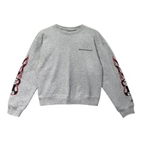 Chrome Hearts Matty Boy Brain Crewneck Heather Grey