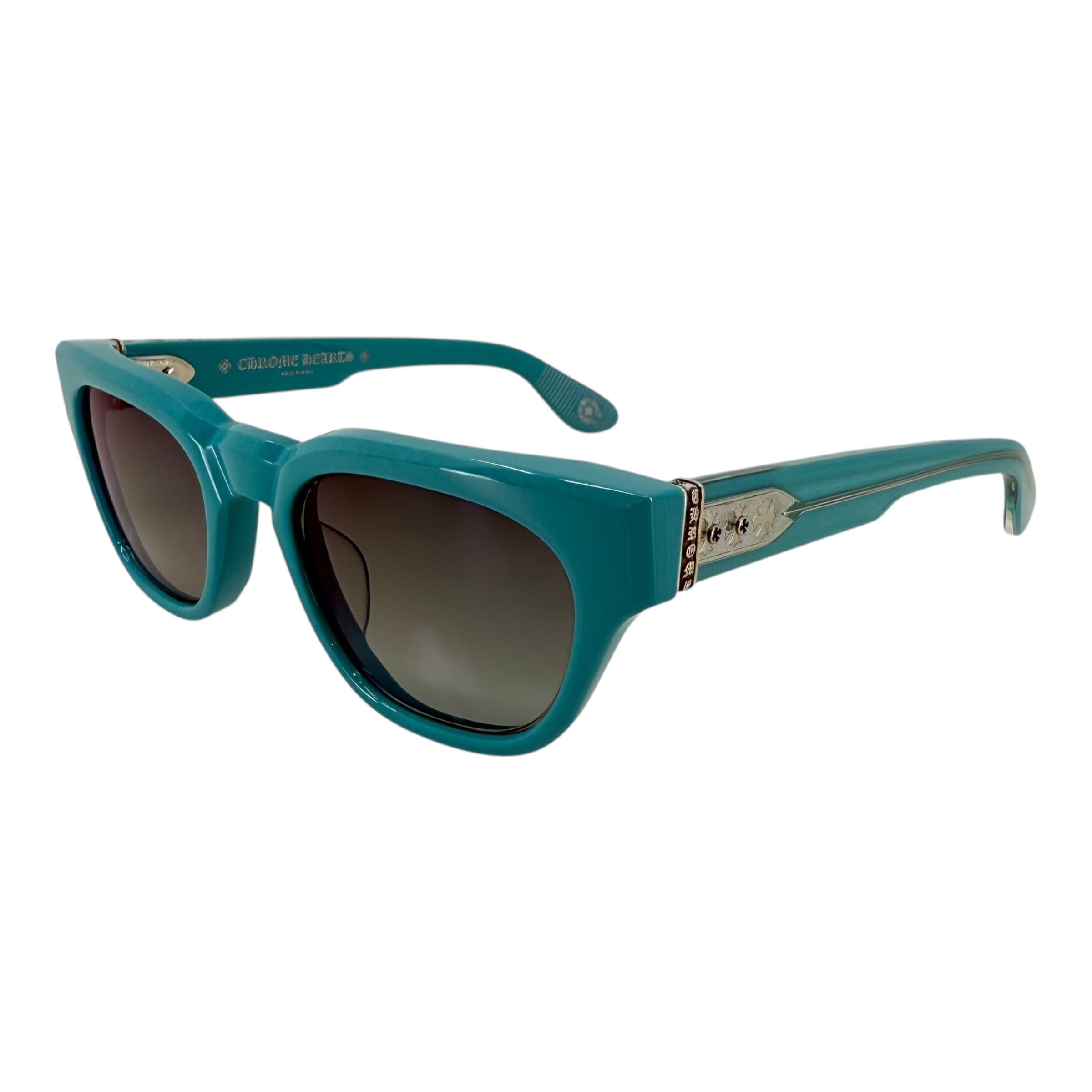 Chrome Hearts Midixathrill II Blue/Silver Sunglasses