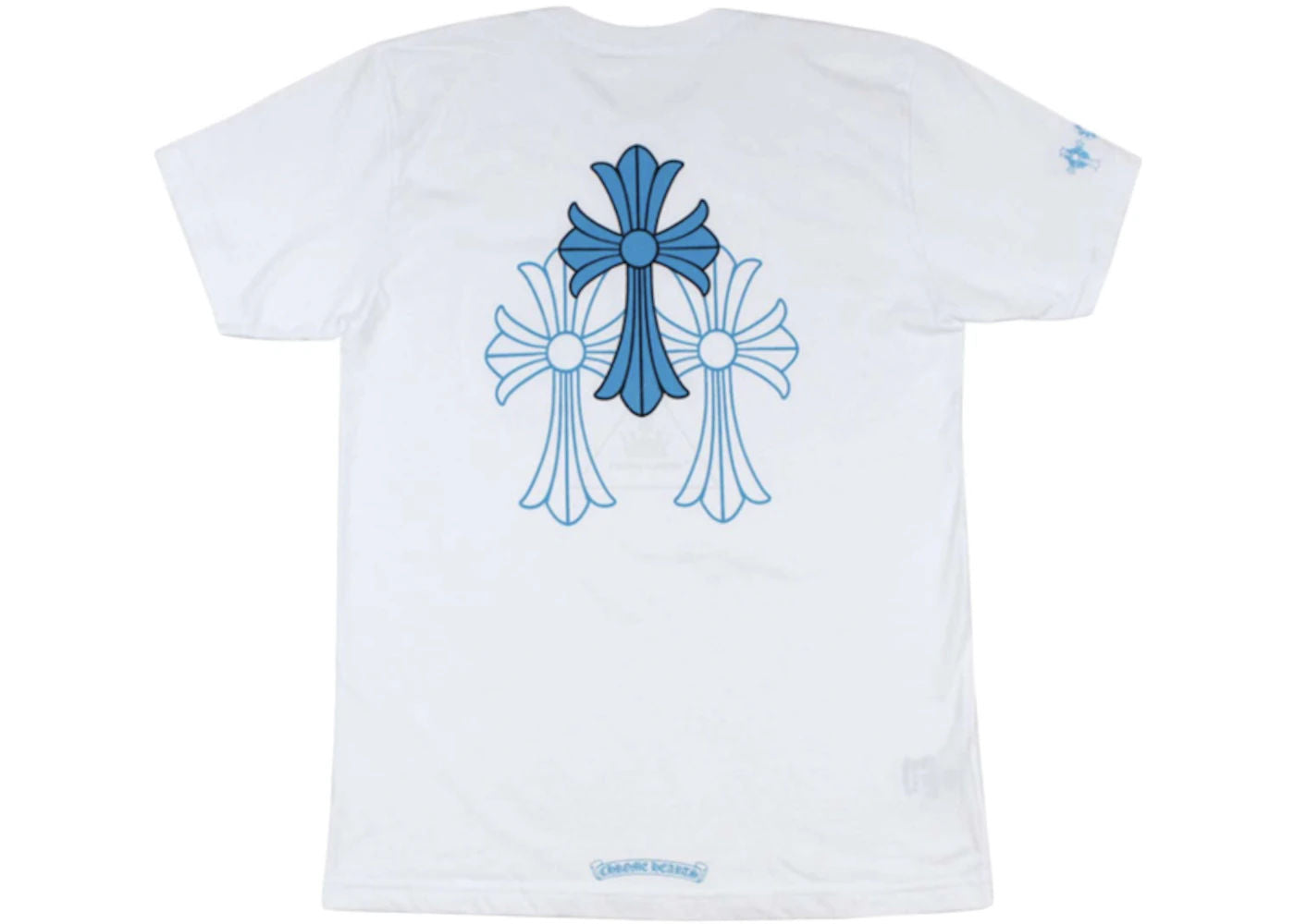 Chrome Hearts Triple Cross Logo T-Shirt White