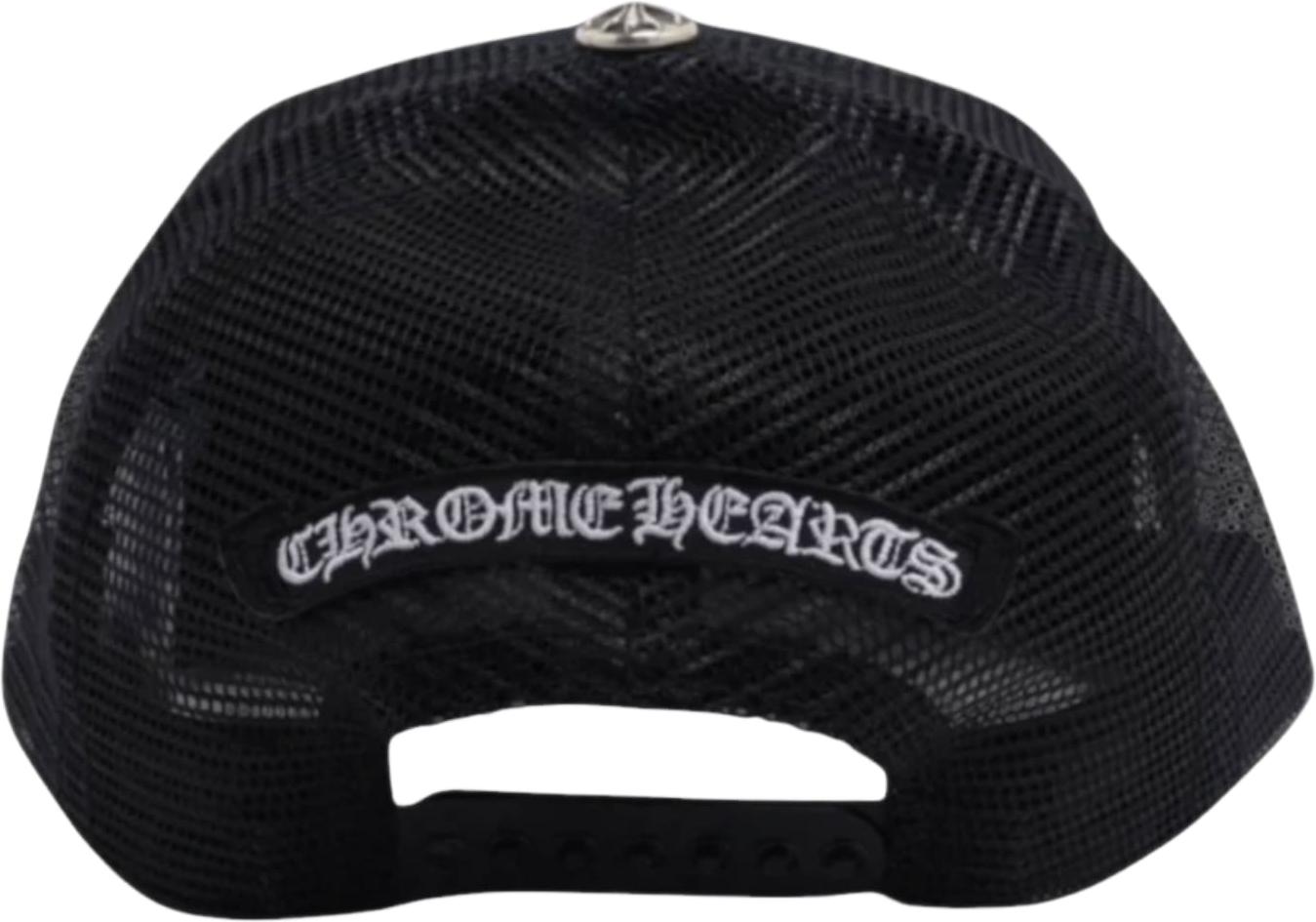 Chrome Hearts Cemetery Trucker Hat Black/Pink