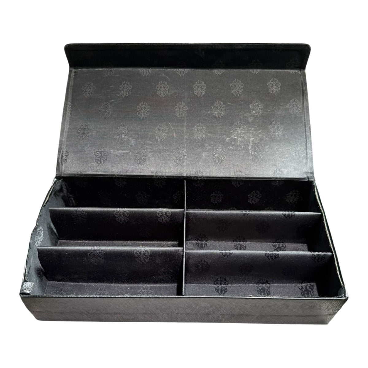 Chrome Hearts Leather Fleur Patch Sunglasses Case