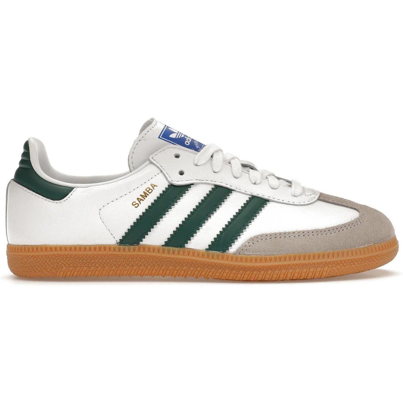 adidas Samba OG White Collegiate Green