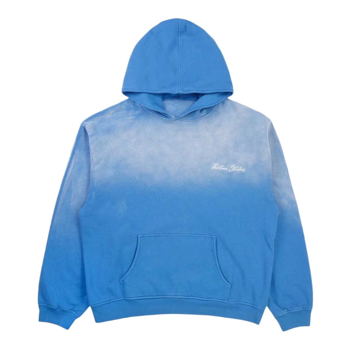 Thirteen Studios Faded Blue Hoodie