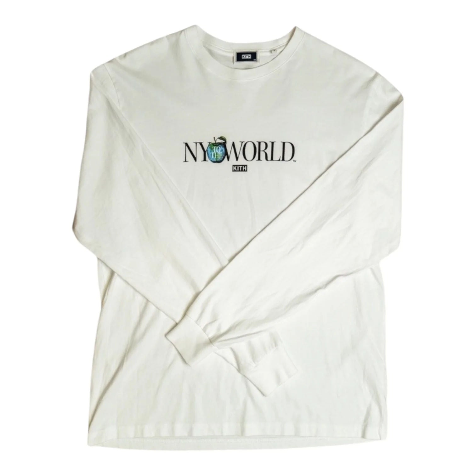 Kith NY to the World L/S T-Shirt White