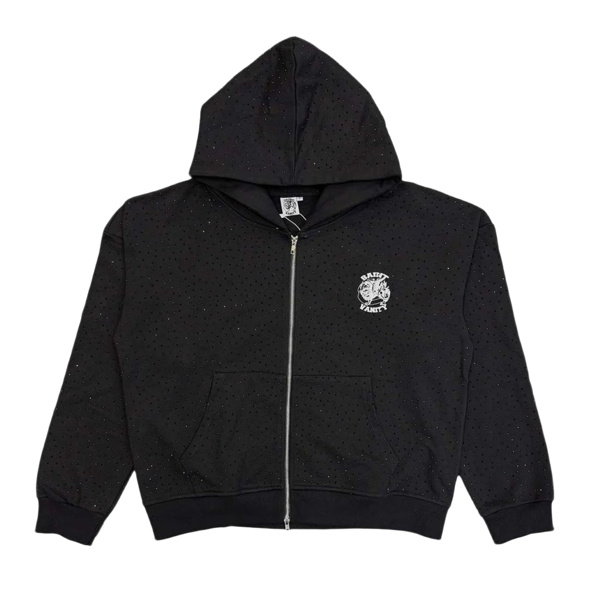 Saint Vanity VVS Zip Up Hoodie Oreo
