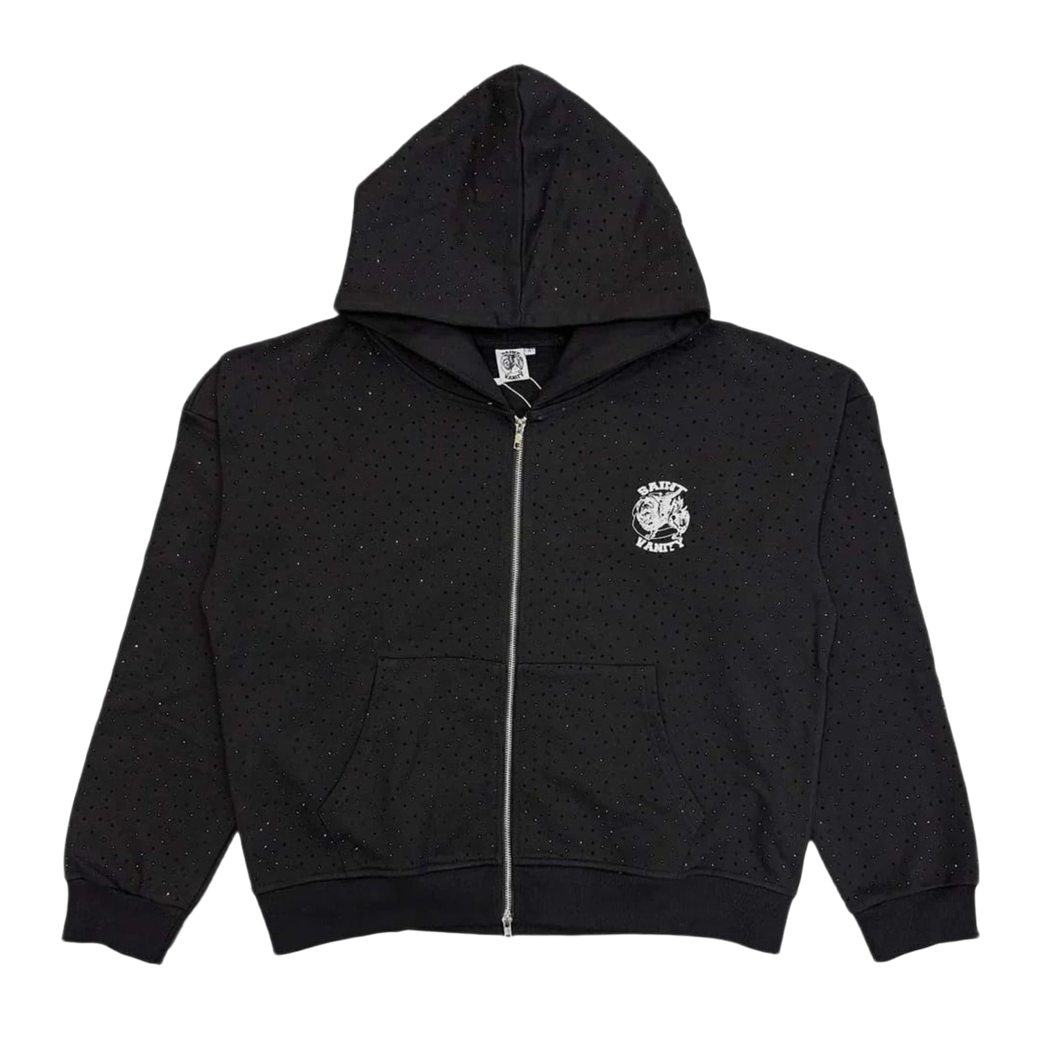 Saint Vanity VVS Zip Up Hoodie Oreo