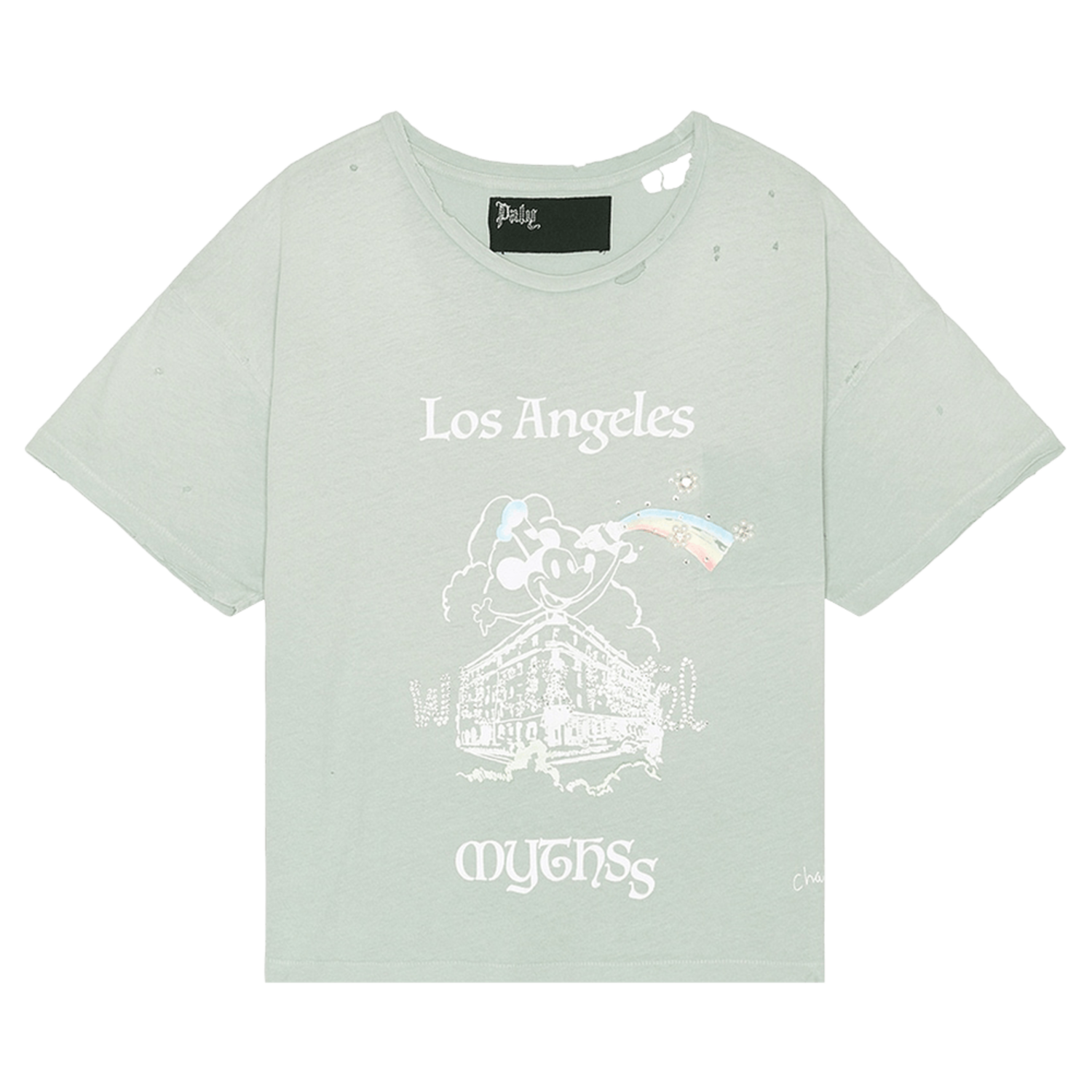 Paly Hollywood Mythss Tee 'Teal'