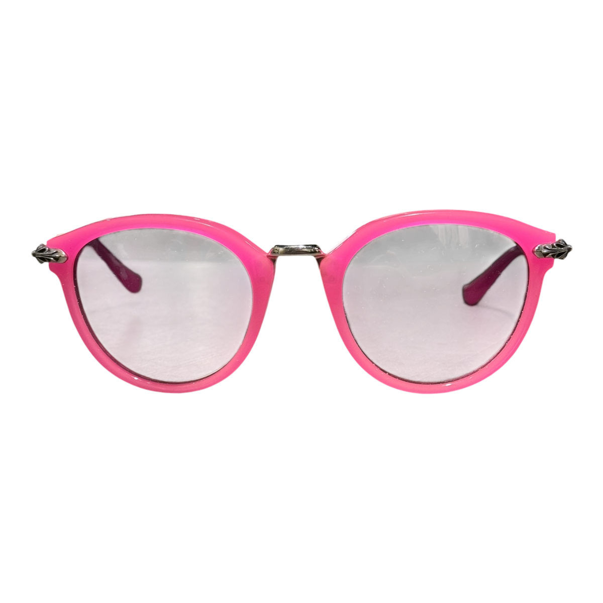 Chrome Hearts Cunning Stunt Pink/Silver Sunglasses