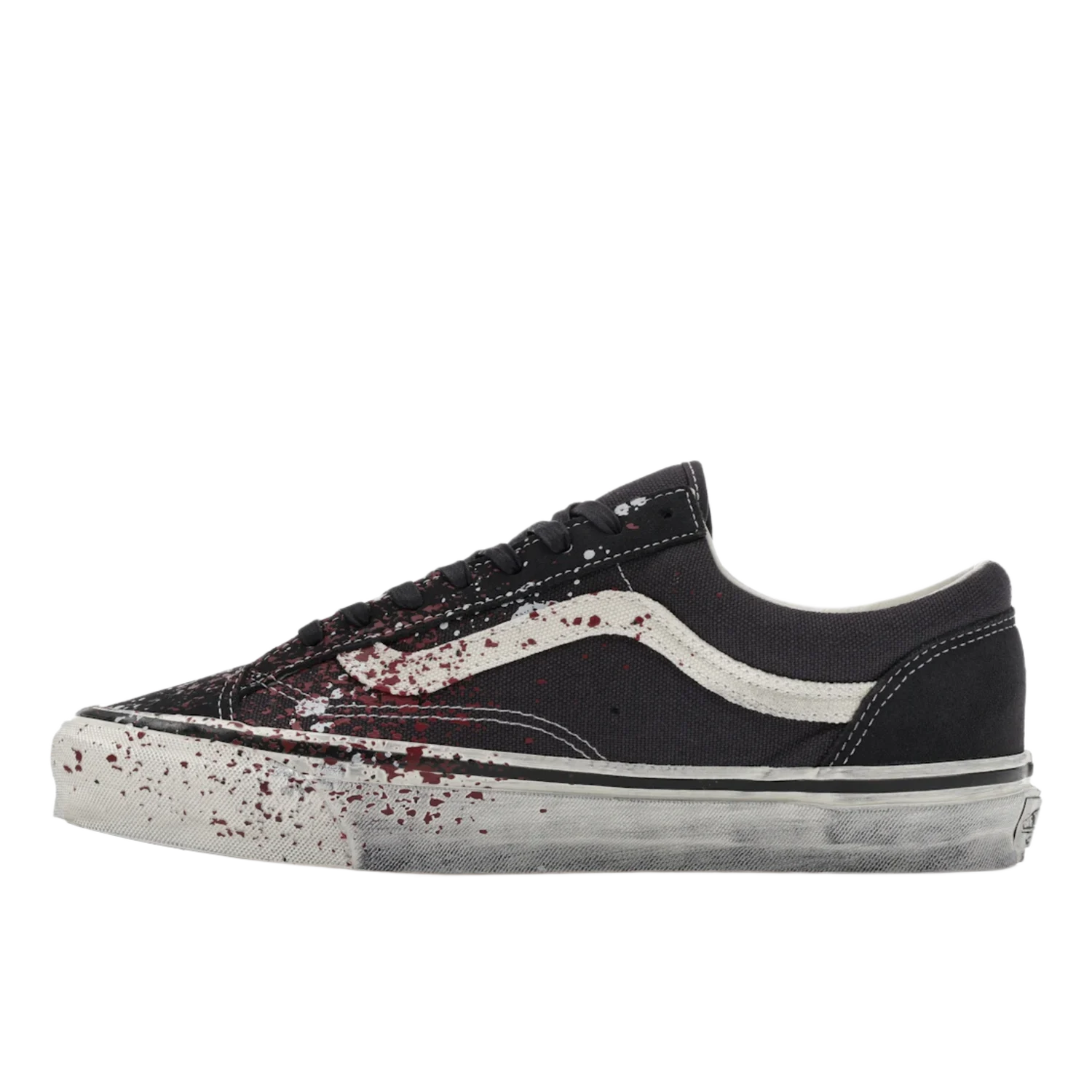 Vans Premium Old Skool 36 Paint Splatter Charcoal Grey