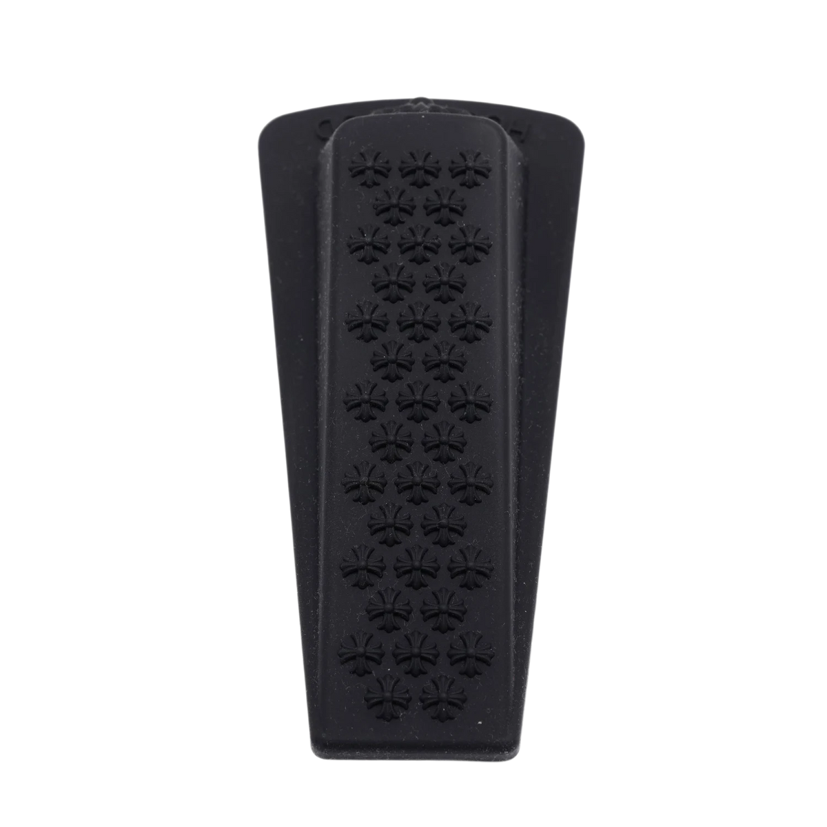 Chrome Hearts Cross Logo Rubber Door Stopper Black