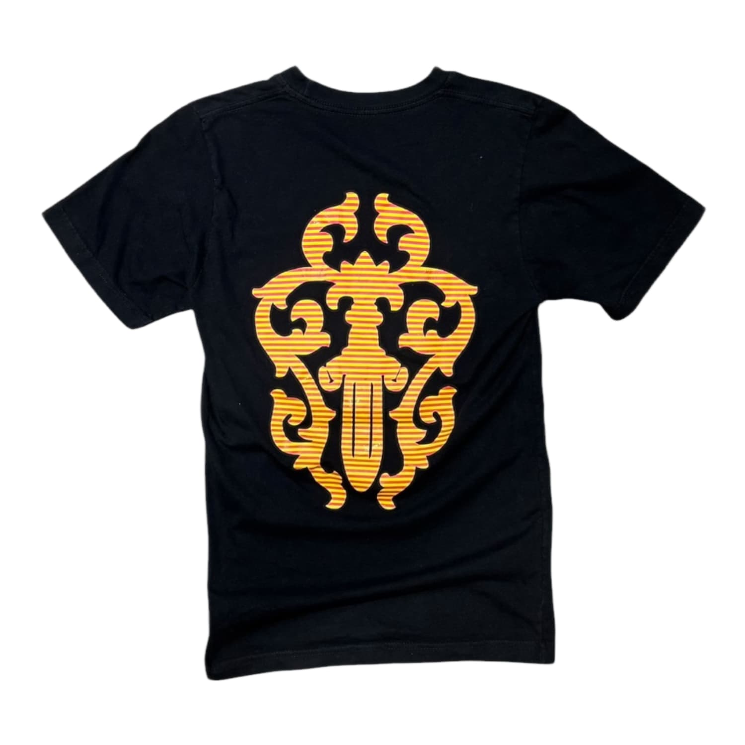 Chrome Hearts Dagger Pocket T-Shirt Black/Yellow