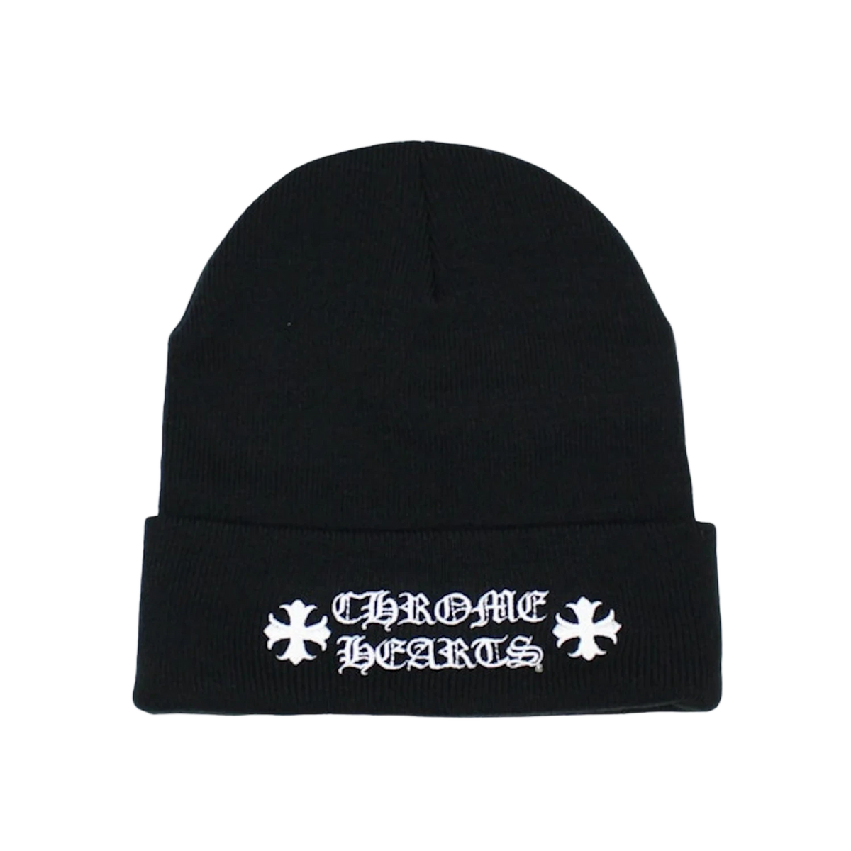 Chrome Hearts Logo Beanie Black