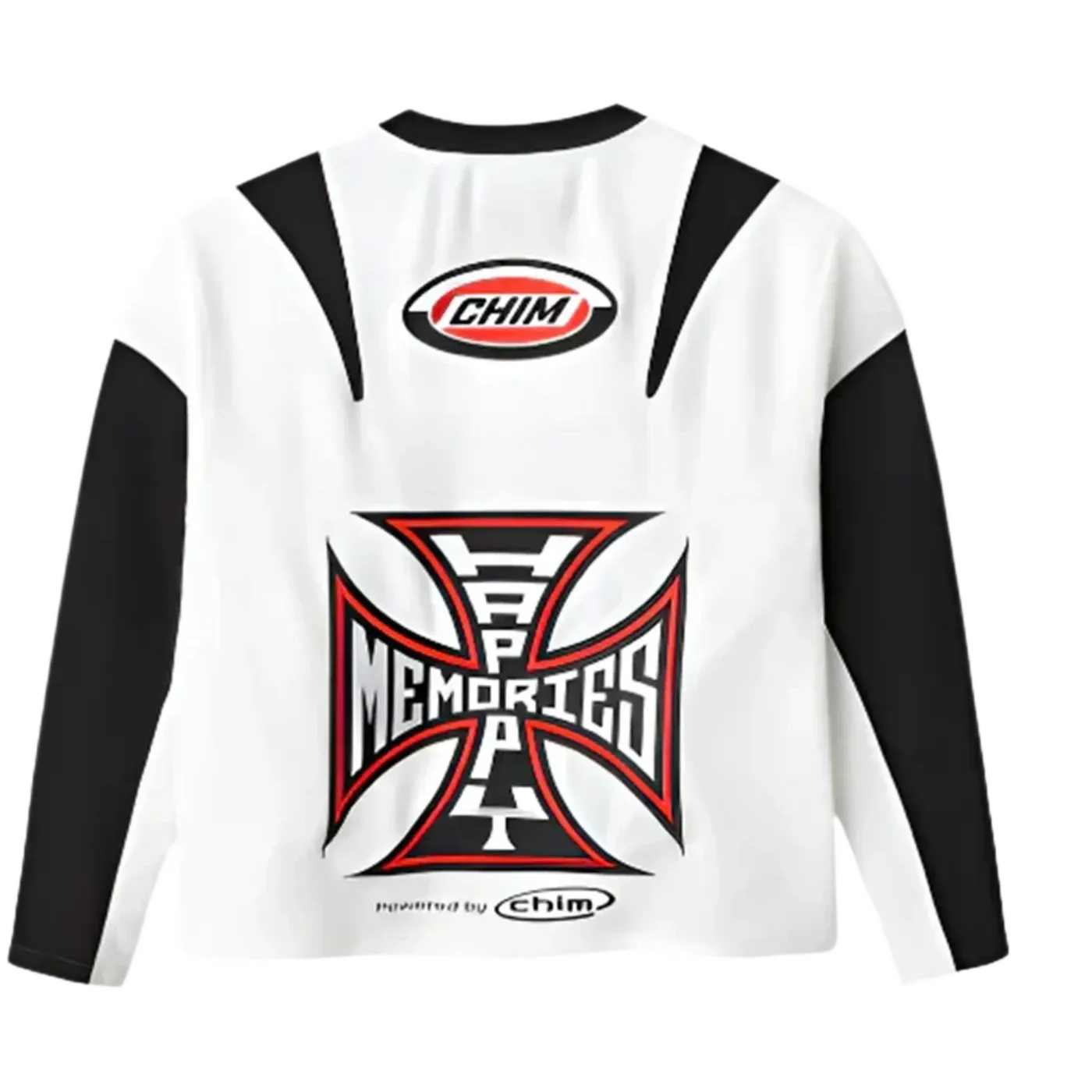 Happy Memories Don't Die HMDD Moteaux Jersey White