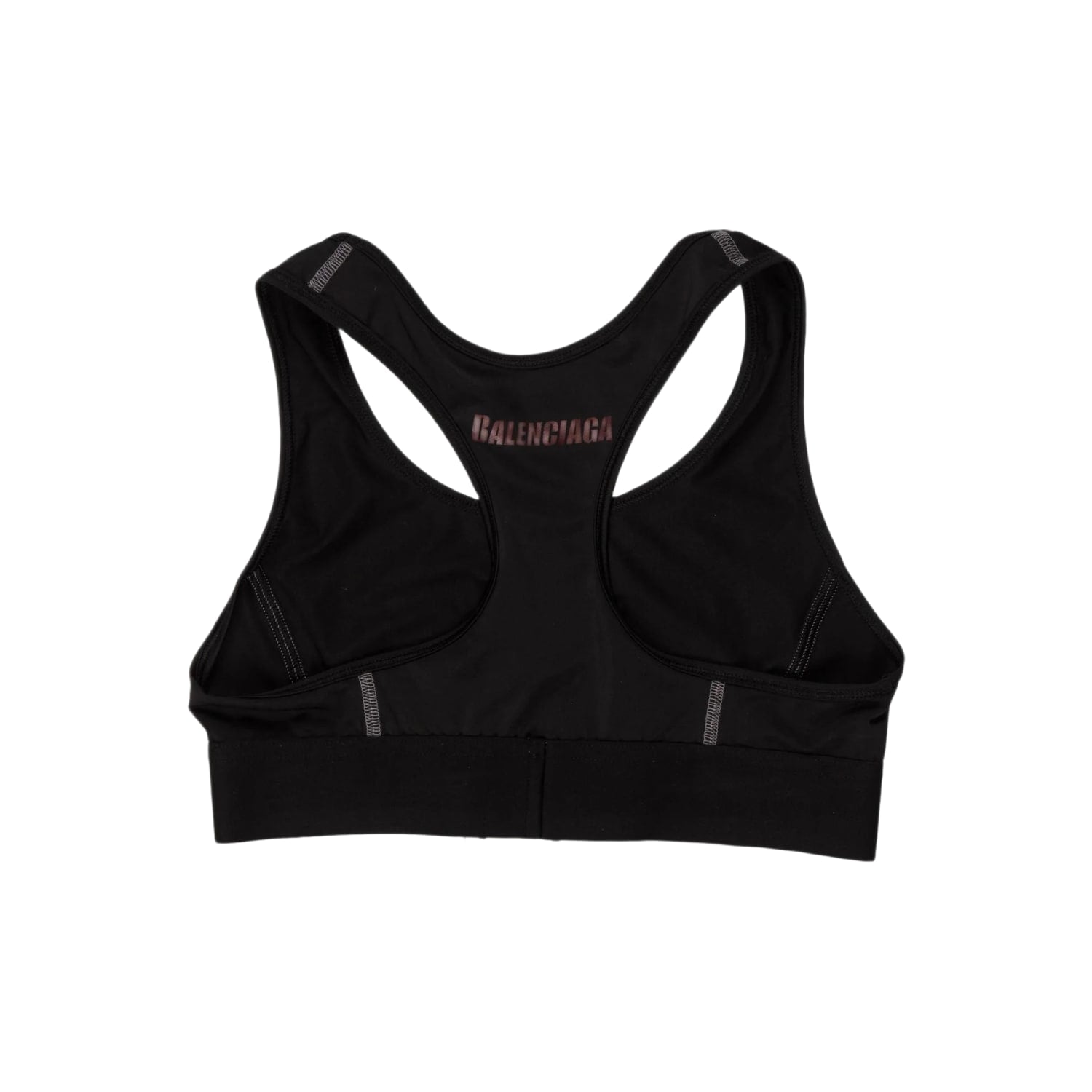 Balenciaga Women's Sports Bra Black/Gray
