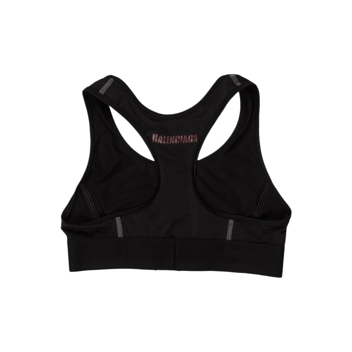 Balenciaga Women's Sports Bra Black/Gray