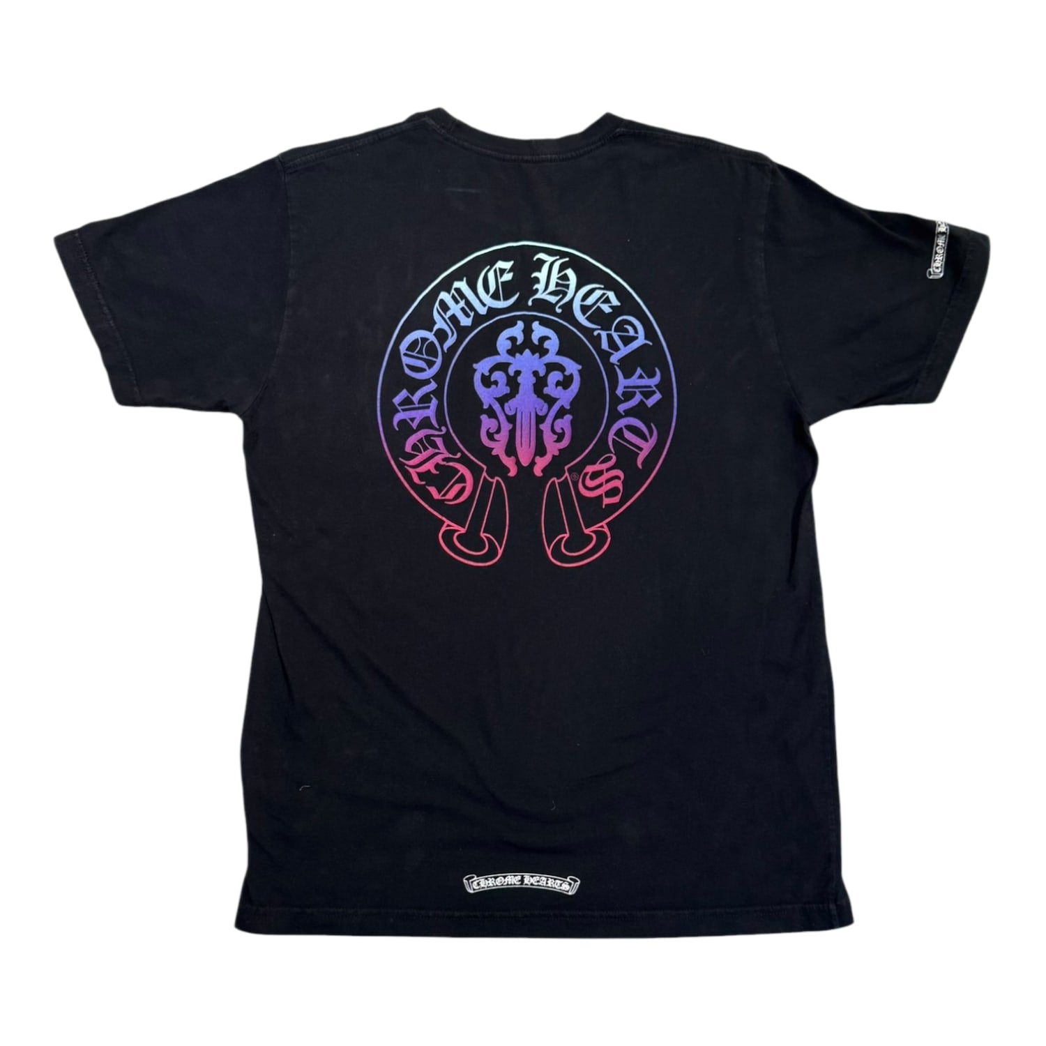Chrome Hearts Gradient Dagger T-shirt Black