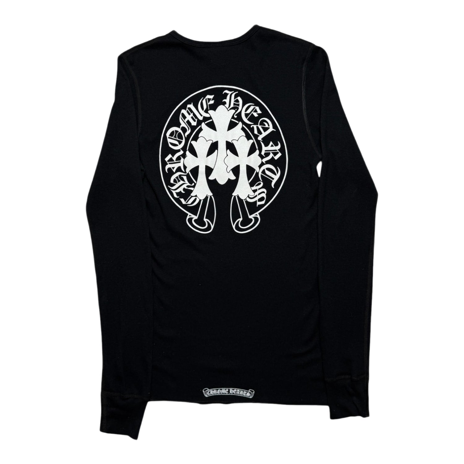 Chrome Hearts Vintage Triple Cross Horseshoe Thermal Black