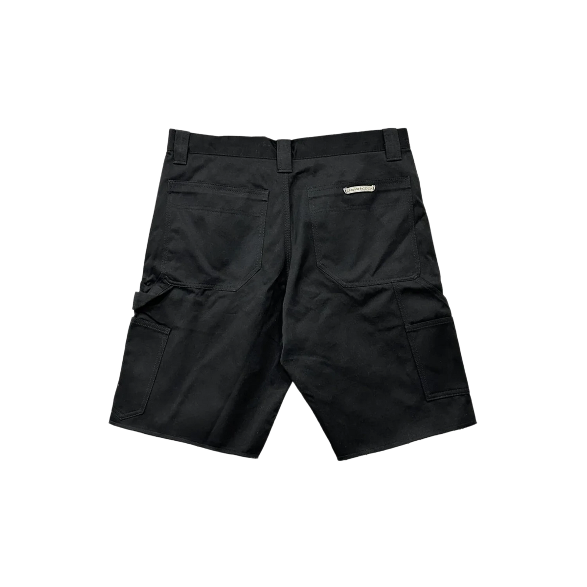 Chrome Hearts Double Knee Carpenter Shorts Black