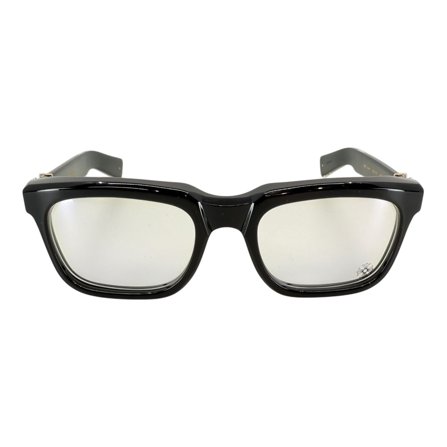 Chrome Hearts See You In Tea Black/18k Gold Plated Glasses