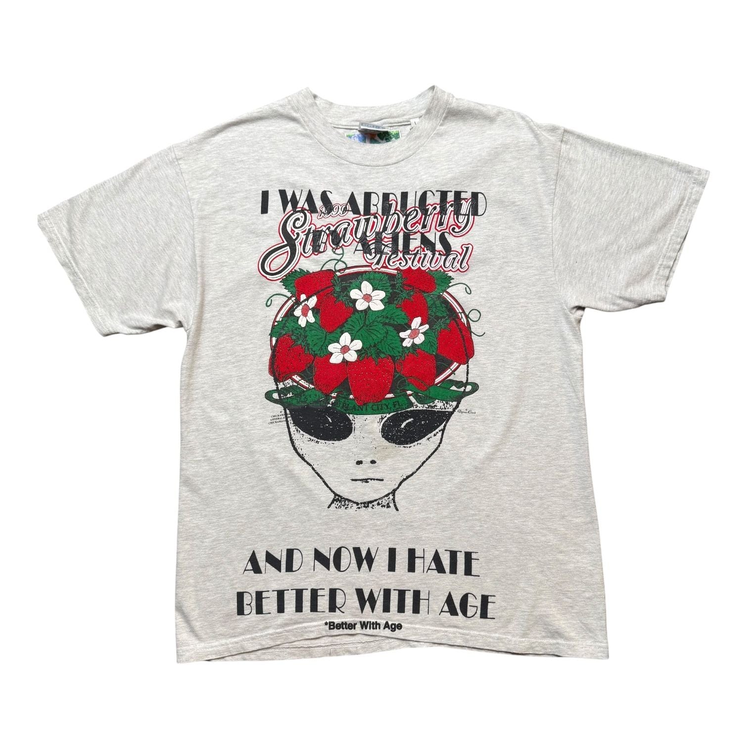 Better With Age Alien Is This All There Gray T-Shirt
