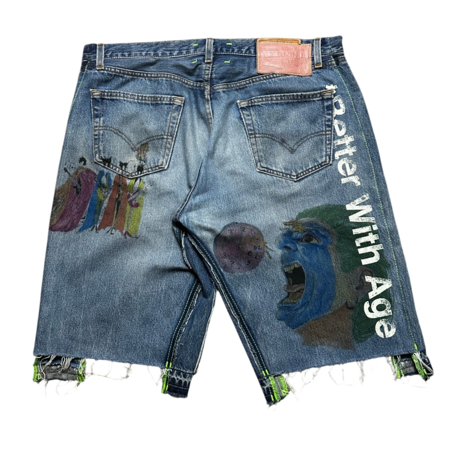 Better With Age Harrison Triple Wide Denim Shorts