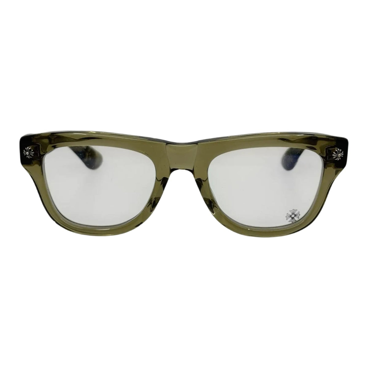 Chrome Hearts Trititsagain Army/Silver Glasses