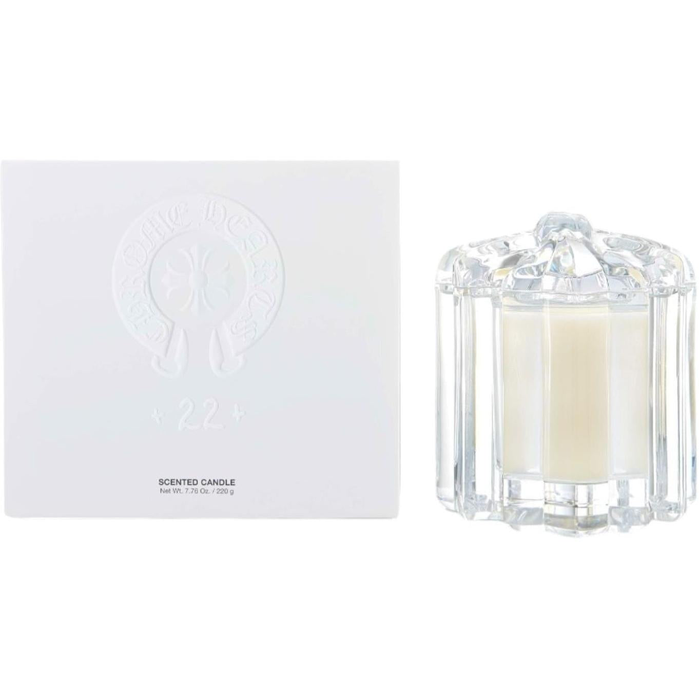 Chrome Hearts 22 Scented Candle (220G, Crystal Candle Holder Included)